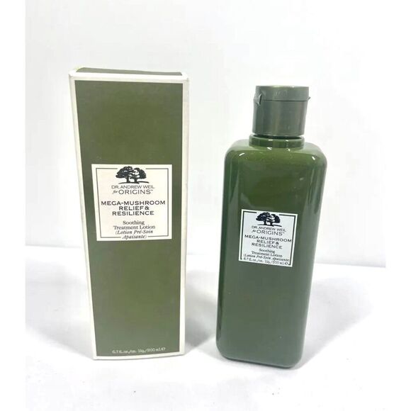 Origins Mega-Mushroom Relief & Resilience Soothing Treatment Lotion 6.7 oz NIB - Picture 1 of 2